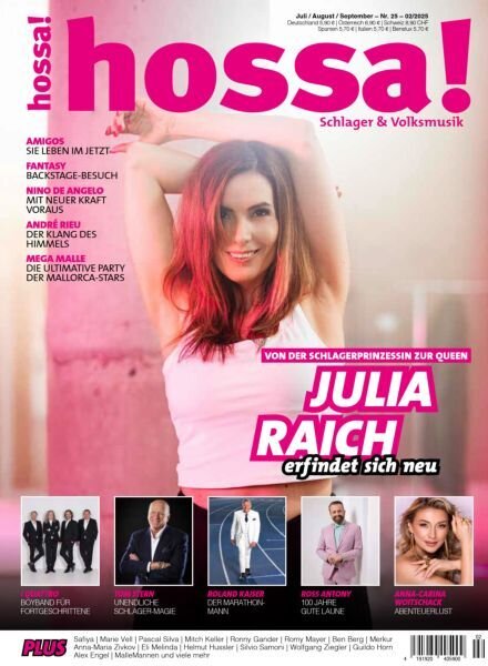 Hossa! – Juli-September 2025 Cover