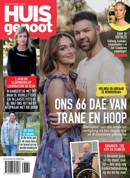 Huisgenoot – 14 August 2025 Cover
