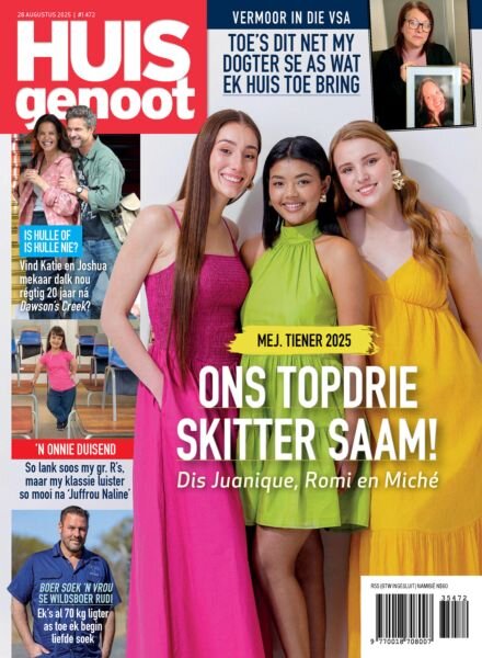 Huisgenoot – 28 August 2025 Cover