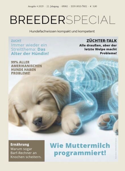 HundeWelt Breeder Special – Nr 4 2025 Cover
