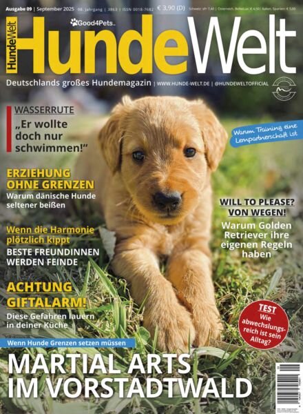 HundeWelt – September 2025 Cover