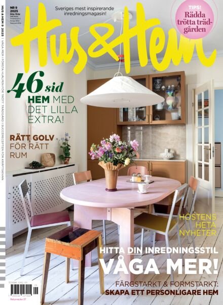 Hus & Hem – Augusti 2025 Cover