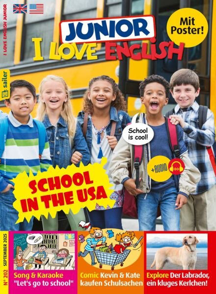 I Love English Junior – September 2025 Cover