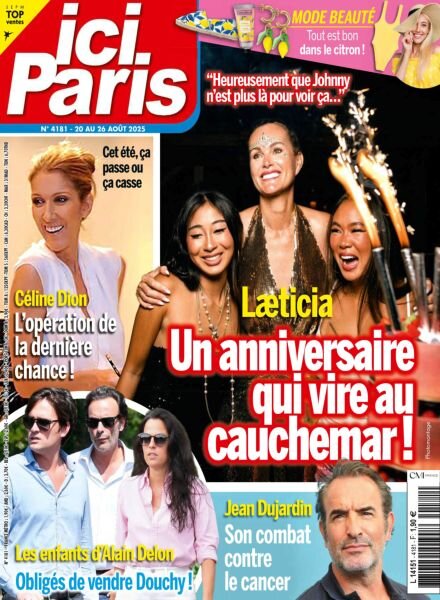 Ici Paris – 20 Aout 2025 Cover