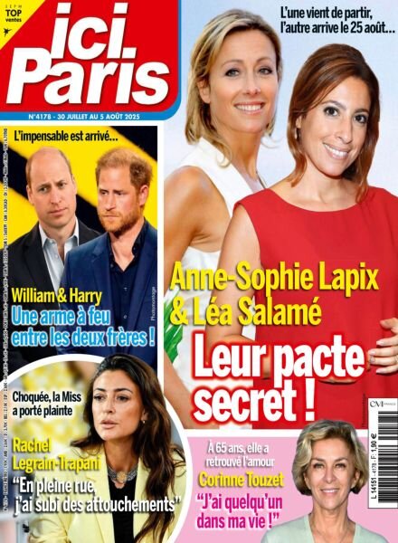 Ici Paris N – 30 Juillet 2025 Cover