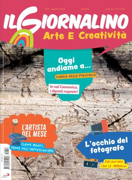 Il Giornalino Arte e Creativita – Agosto 2025 Cover
