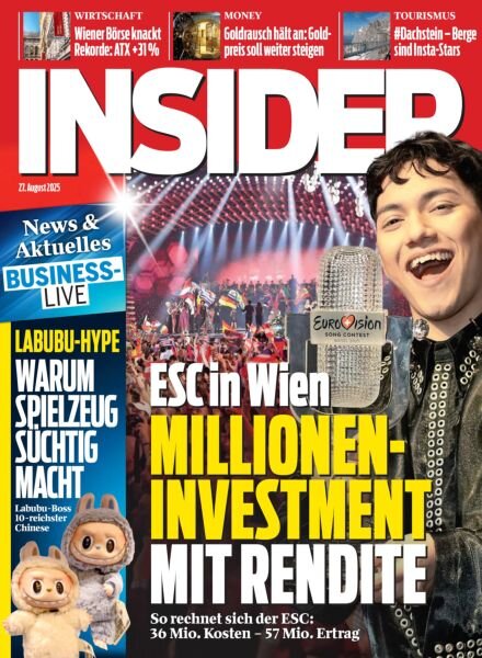 Insider Austria – 27 August 2025 Cover