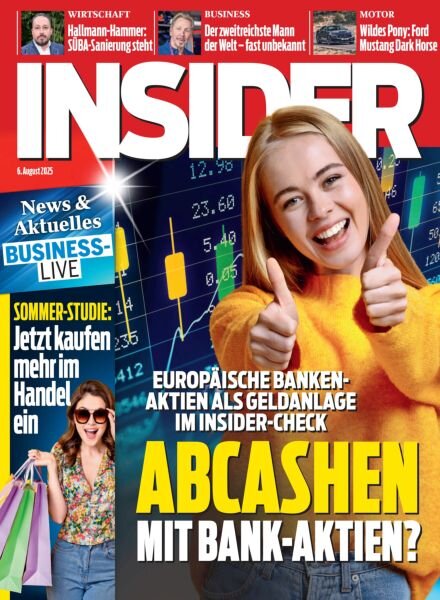 Insider Austria – 6 August 2025 Cover