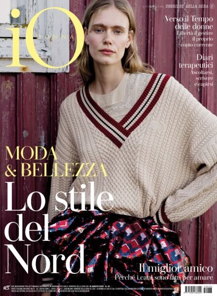 Io Donna del Corriere della Sera – 15 Agosto 2025 Cover