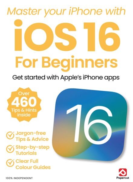 iOS 16 For Beginners – Summer 2025 Cover