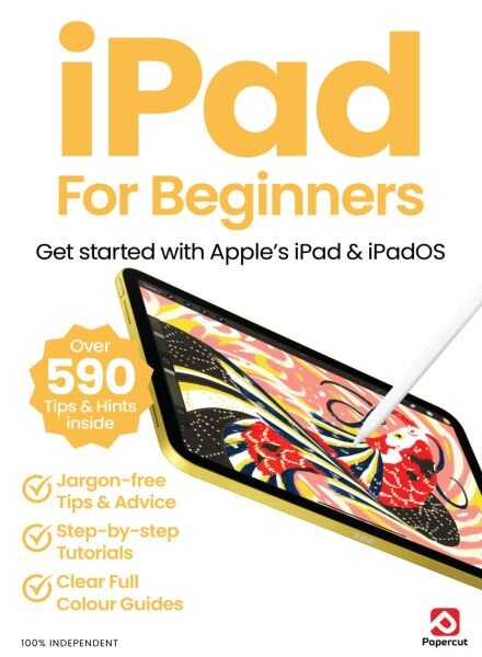 iPad For Beginners – Summer 2025 Cover