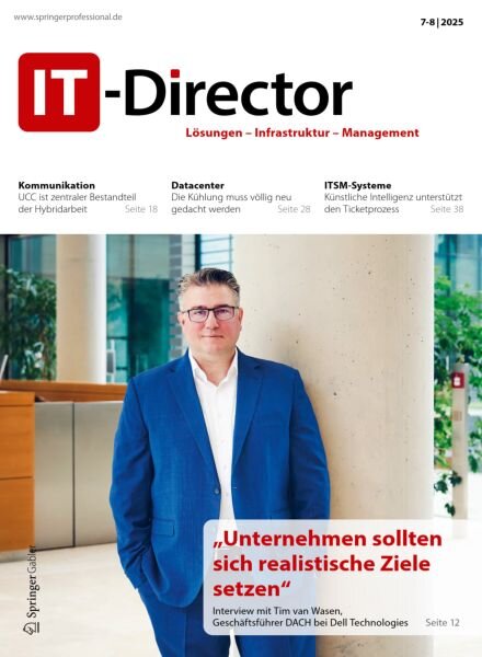 IT-Director – Juli-August 2025 Cover