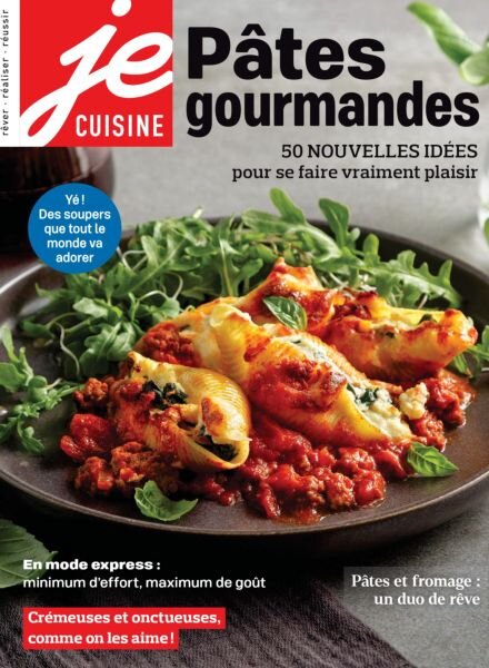 Je Cuisine – Vol 21 N 3 2025 Cover