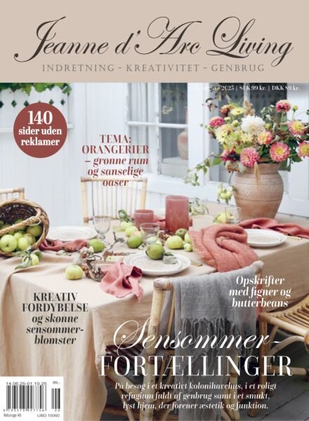 Jeanne d’Arc Living Dansk udgave – Juli 2025 Cover