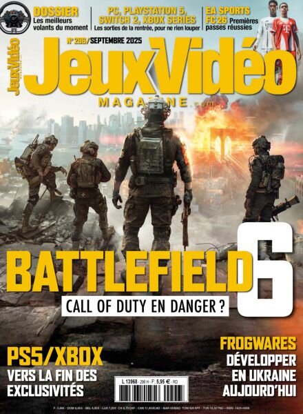 Jeux Video Magazine – Septembre 2025 Cover