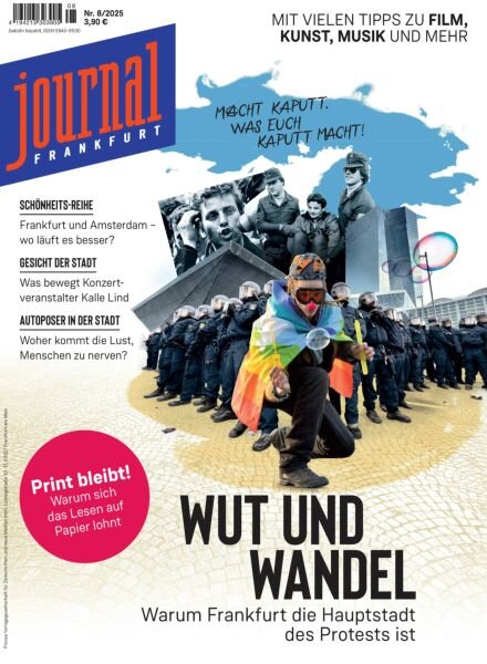 Journal Frankfurt – August 2025 Cover