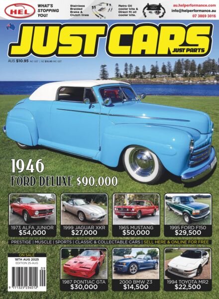 Just Cars – August 2025 Cover