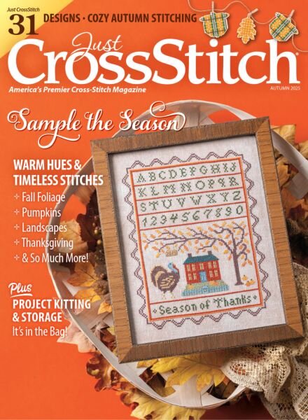 Just CrossStitch – Autumn 2025 Cover