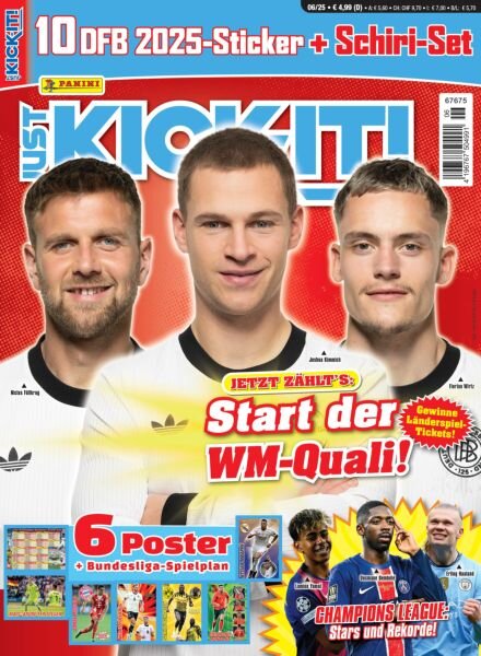 Just Kick-it! – August 2025 Cover