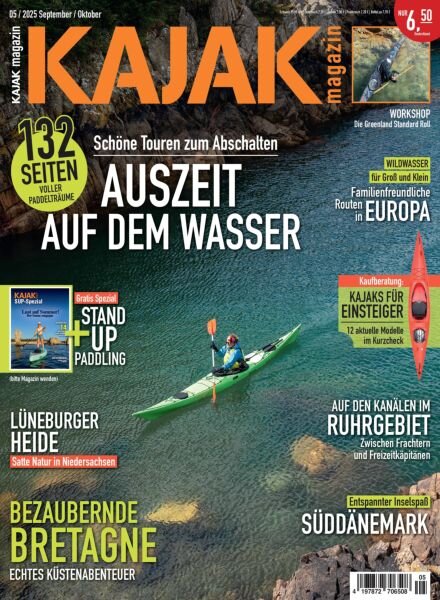 kajak-Magazin – September-Oktober 2025 Cover
