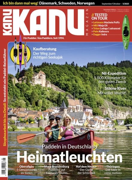 Kanu Magazin – September-Oktober 2025 Cover