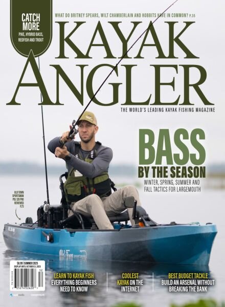 Kayak Angler – Summer 2025 Cover