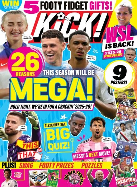 Kick! – Issue 246 2025 Cover