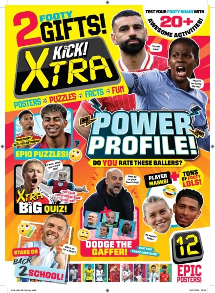 Kick! Xtra – Issue 98 2025 Cover