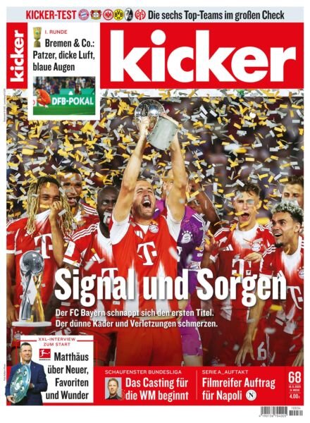 Kicker – 18 August 2025 Cover