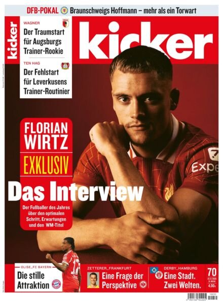 Kicker – 25 August 2025 Cover
