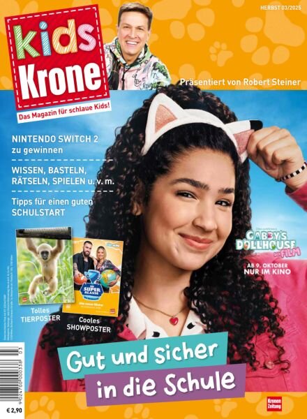 KidsKrone – Herbst 2025 Cover