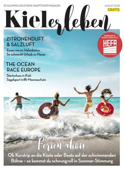 KIELerleben – August 2025 Cover