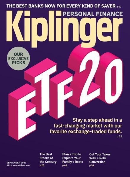 Kiplinger’s Personal Finance – September 2025 Cover