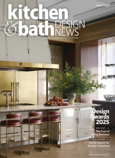 Kitchen & Bath Design News – August 2025 Cover