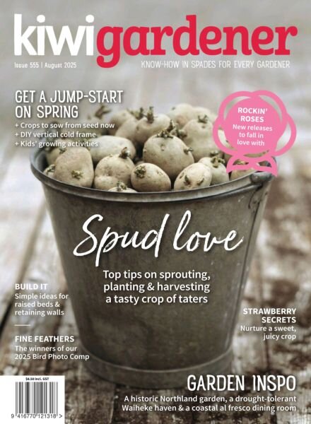 Kiwi Gardener – August 2025 Cover