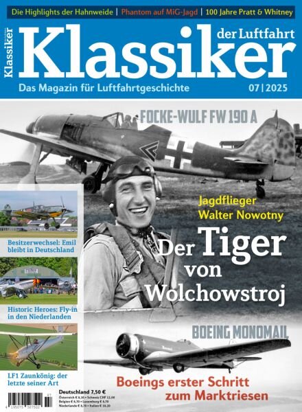 Klassiker der Luftfahrt – Nr 7 2025 Cover