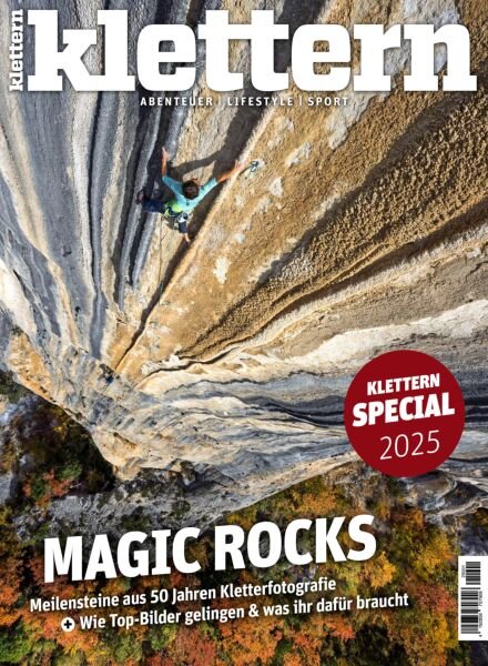 Klettern – August 2025 Cover