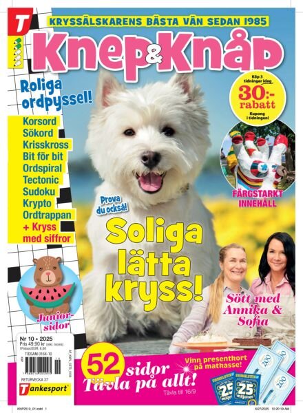 Knep & Knap – Augusti 2025 Cover