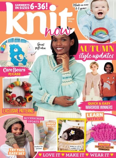 Knit Now – Issue 184 2025 Cover
