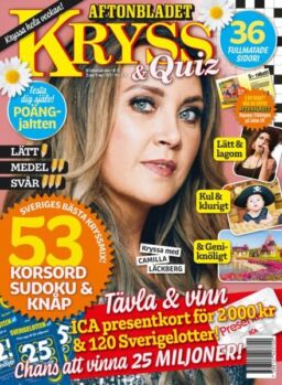 Kryss & Quiz – 25 Augusti 2025