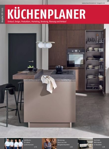 Kuchenplaner – August 2025 Cover