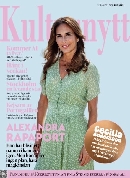 Kulturnytt – 25 Juli 2025 Cover