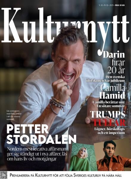 Kulturnytt – 8 Augusti 2025 Cover