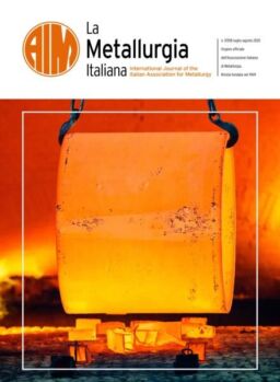 La Metallurgia Italiana – Luglio-Agosto 2025