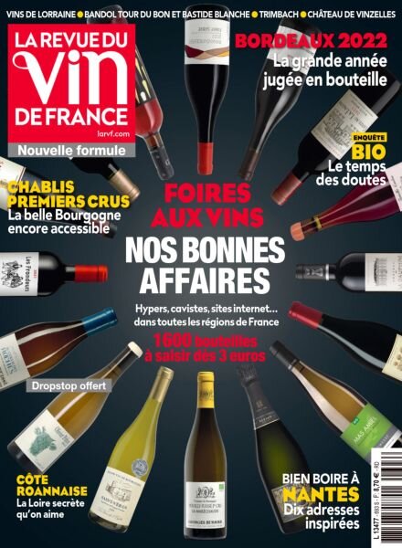 La Revue du Vin de France – Septembre 2025 Cover