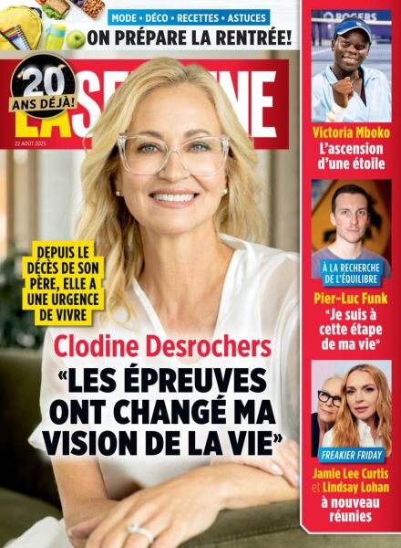 La Semaine – 22 Aout 2025 Cover