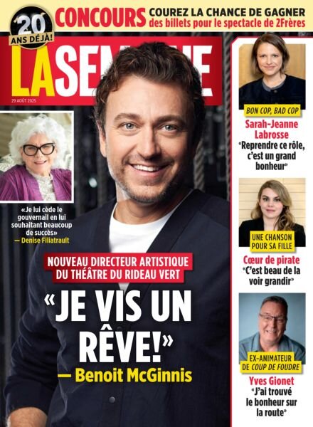 La Semaine – 29 Aout 2025 Cover