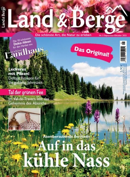 Land & Berge – September-Oktober 2025 Cover