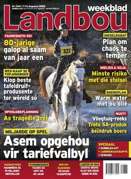 Landbouweekblad – 7 August 2025 Cover