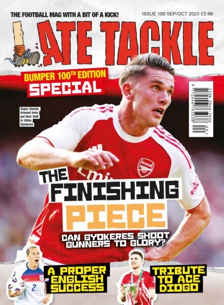 Late Tackle Football – September-October 2025 Cover